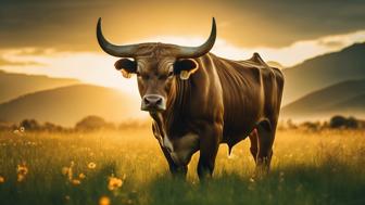 krafttier stier die quelle von staerke und innerer fuehrung