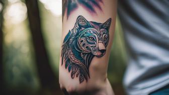 krafttier tattoo bedeutung inspiration und spirituelle begleiter fuer deine taetowierung