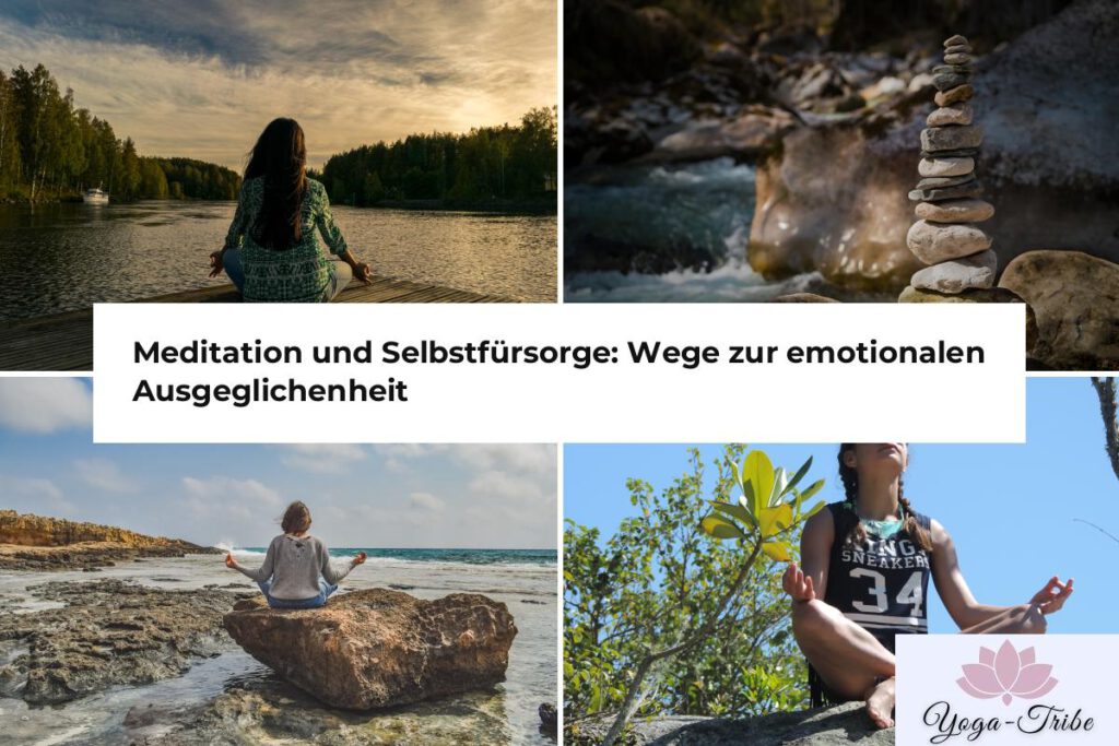 meditation und selbstfürsorge